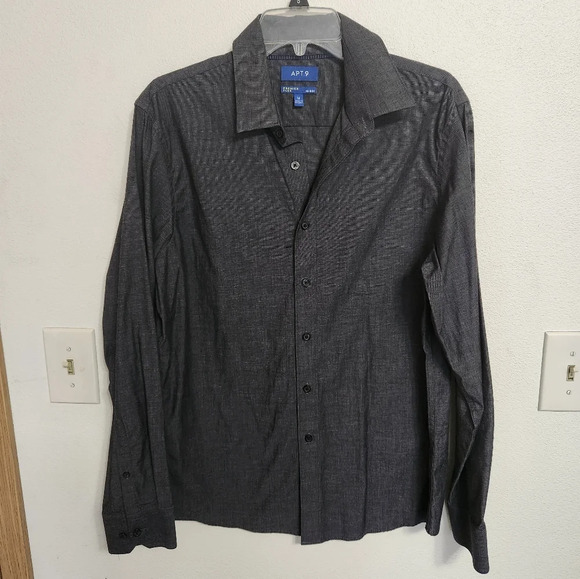 Apt. 9 Other - Men's gray‎ APT 9 button down shirt size medium